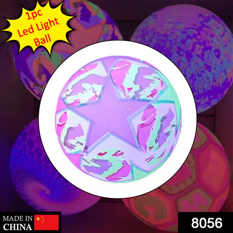 Happyclick Bouncy Stress Reliever Fun Play Led Rubber Balls for Kids (1 Pc Only) - HappyClick