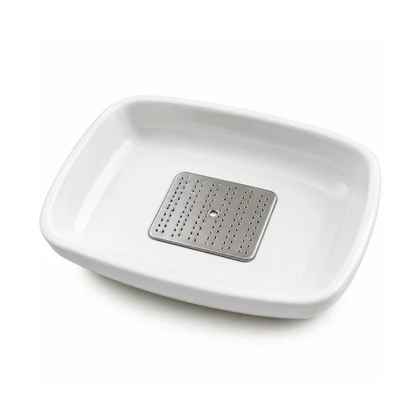 HappyClick Garlic Ginger Grater Plate – Quick, mess-free food prep tool