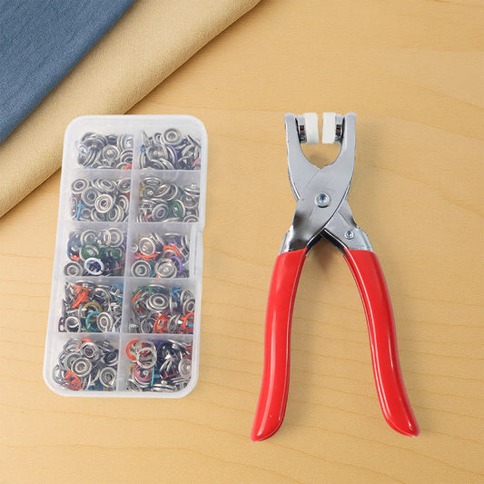 Happyclick Heavy Duty Snap Button Fastener Plier Tool Kit (1 Set)