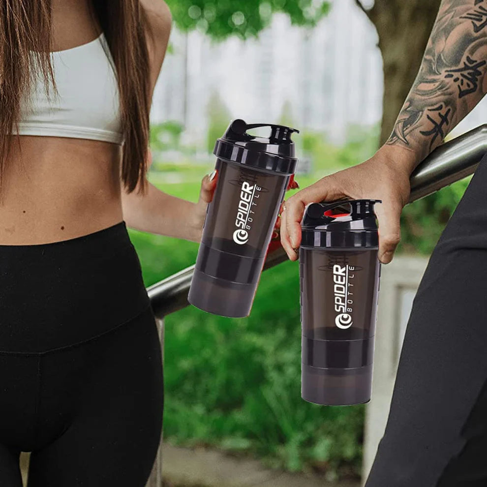 Happyclick Multipurpose protein shaker bottle 500ml - HappyClick