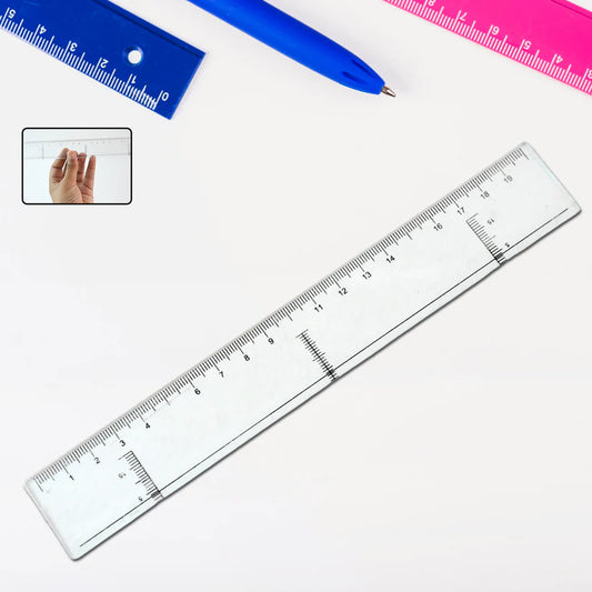 20 cm plastic ruler

Transparent ruler for school

Clear measuring scale

Student geometry ruler

Drawing and craft ruler

Plastic scale 20cm

Stationery ruler for kids

Office measuring tool

School ruler transparent

Flexible plastic ruler