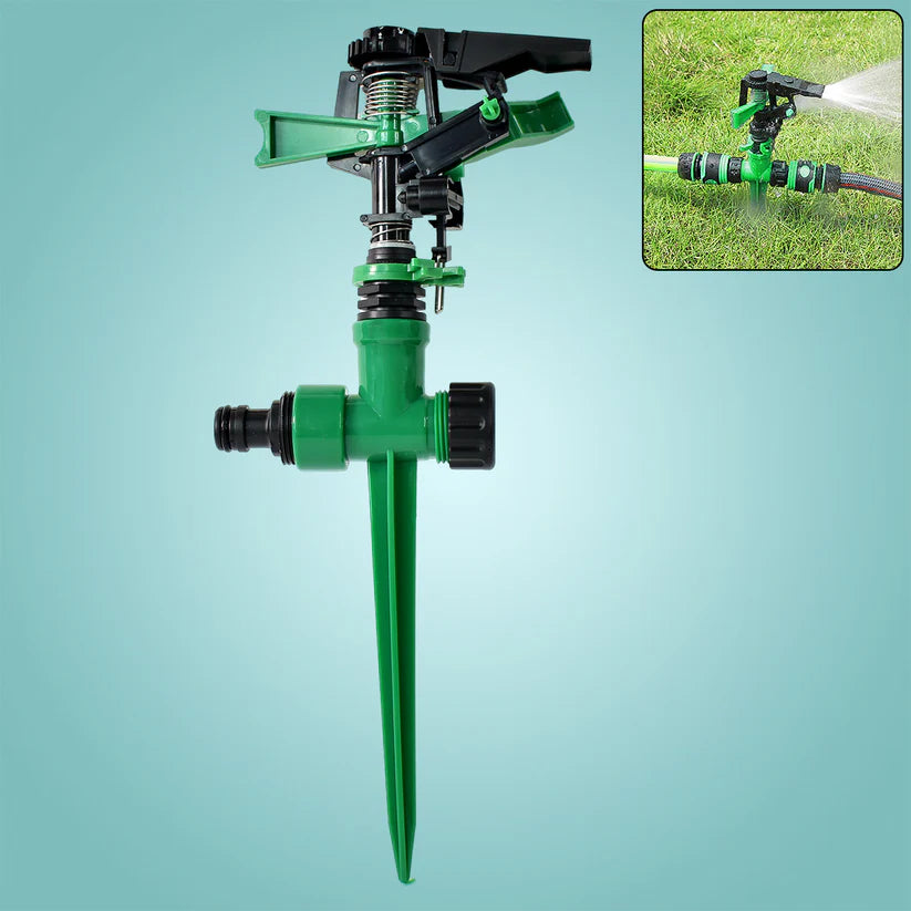 360 degree garden sprinkler

Rotating impact sprinkler

Lawn irrigation sprinkler

Water sprayer for garden

Adjustable garden sprinkler

Garden watering tool

Outdoor lawn sprinkler

Heavy-duty impact sprinkler

Irrigation sprinkler for yard

Aqua Spin garden sprinkler