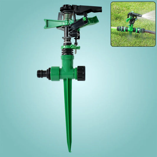 360 degree garden sprinkler

Rotating impact sprinkler

Lawn irrigation sprinkler

Water sprayer for garden

Adjustable garden sprinkler

Garden watering tool

Outdoor lawn sprinkler

Heavy-duty impact sprinkler

Irrigation sprinkler for yard

Aqua Spin garden sprinkler