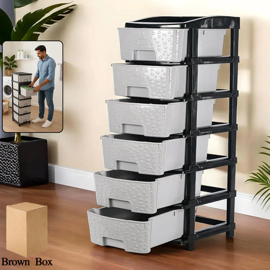 Heavy-duty plastic drawer cabinet

6-layer plastic storage organizer

Stone texture storage drawers

Plastic drawer unit for home

Multi-layer drawer cabinet

Sturdy modular drawer organizer

Durable plastic storage cabinet

Drawer storage for clothes and toys

Stylish drawer cabinet for office

Stackable plastic drawer system