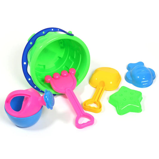 Beach sand toy set

Sand castle toy for kids

Summer play set

6 pcs beach toy kit

Kids beach sand tools

Outdoor play beach toys

Sand mold toy set

Beach bucket and shovel set

Sand play set for toddlers

Plastic beach toys for kids