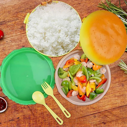 Burger Shape Lunch Box
Double Layer Lunch Box 1000ml
Plastic Lunch Box with Spoons
Creative Food Container Set
Fun Burger Lunch Box for Kids
Leak-Proof Lunch Box
Plastic Food Storage Box with Spoon
1000ml Lunch Box for Work
Food Container with Two Layers
Portable Lunch Box for Adults
