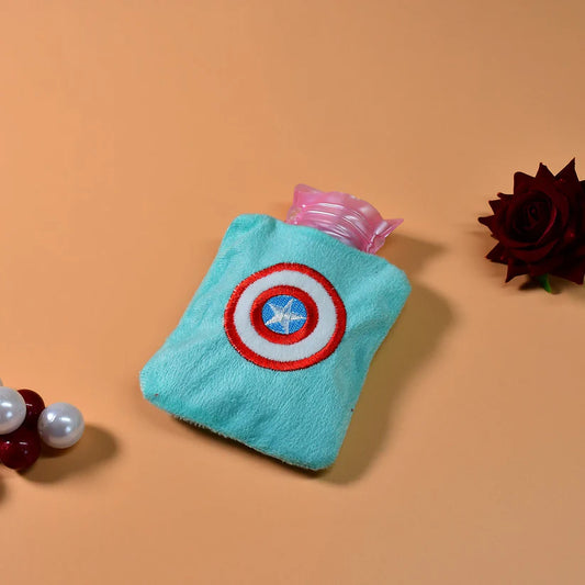 Captain America hot water bag

Small hot water bag with cover

Pain relief hot water bottle

Kids hot water bag

Cartoon hot bag

Reusable heat pack

Muscle pain relief bag

Joint pain relief hot water bottle

Hot bag for winter

Leak-proof hot water bag