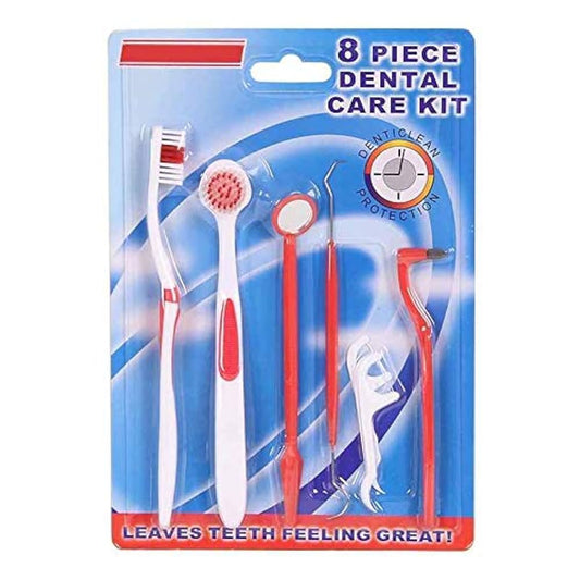 Dental care kit

Toothbrush kit

5-in-1 oral hygiene set

Complete dental kit

Tooth cleaning tools

Interdental brush set

Dental hygiene travel kit

Tongue cleaner and toothbrush

Oral care set

BrightSmile dental tools