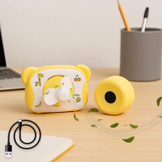 Cute mini rechargeable fan

Bear-shaped portable fan

USB handheld fan for kids

Rechargeable fan for travel

Mini fan for office desk

Cartoon fan for summer

Small USB fan

Portable cooling fan

Kids mini table fan

Cute desk accessories