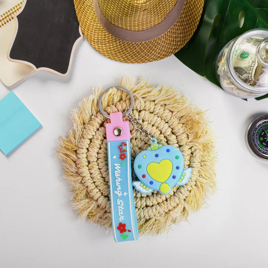 Cute Silicone 3D Key Chain
3D Keychain with Metal Hook
Silicone Key Chain with Strap
Fun Keychain Accessory
Cartoon Silicone Keychain Pack
Durable Silicone Key Ring
Giftable Key Chain for Bags
