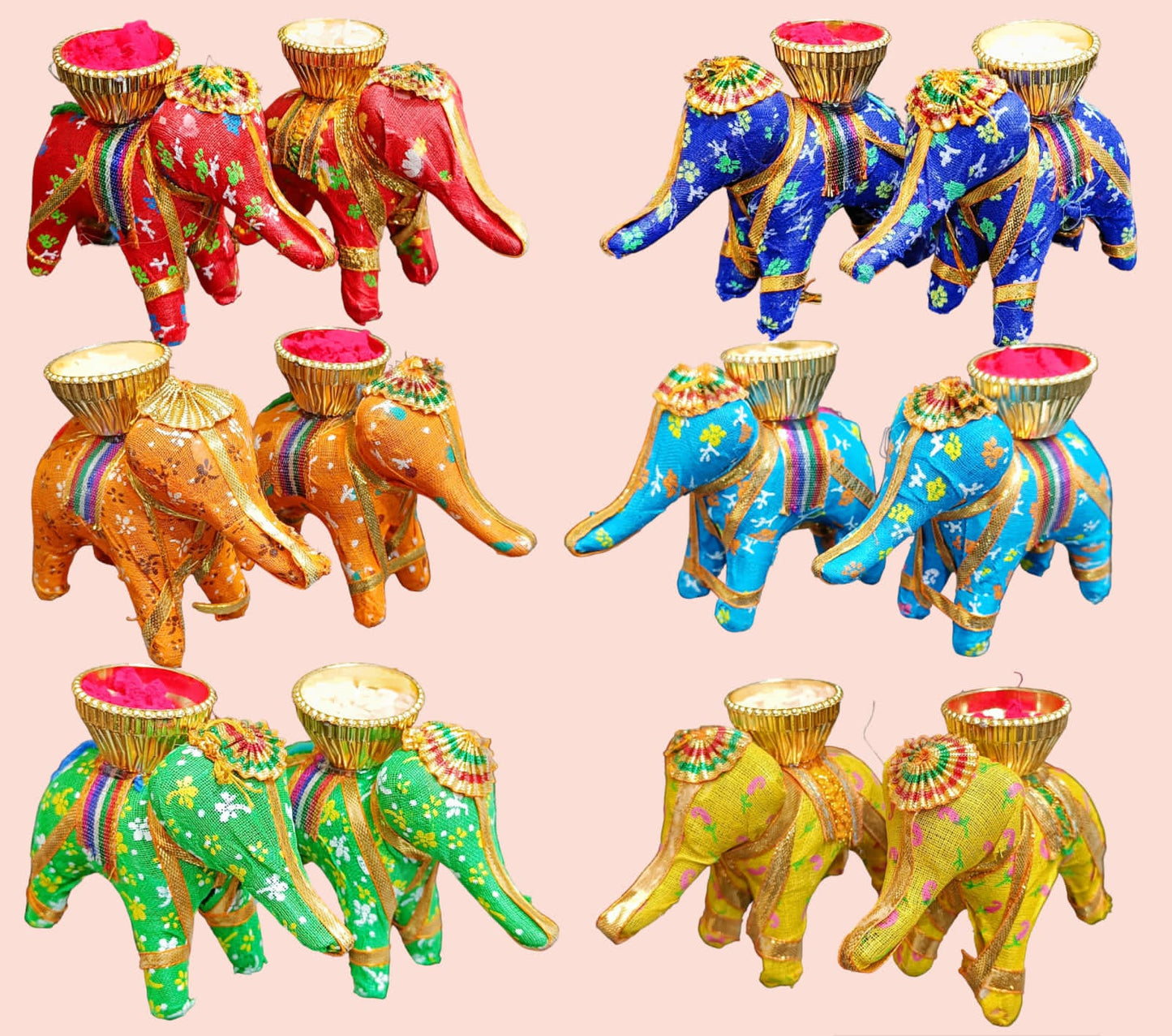 Elephant Roli Chawal Holder Set
Decorative Roli Chawal Holder for Pooja
Roli Chawal Storage Elephant Design
Elephant Pooja Accessories Online
Roli Chawal Container for Festivals
Pooja Holder Set for Religious Use
Traditional Elephant Kumkum Holder