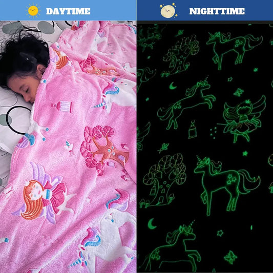 Glow in the dark blanket for kids
Fairy-themed glow blankets
Buy glow-in-the-dark blanket online
Kids magical glow blankets
Glow blankets for bedtime comfort
Soft and cozy kids glow blankets
Fairy pattern blankets for kids
Glow in the dark gifts for children