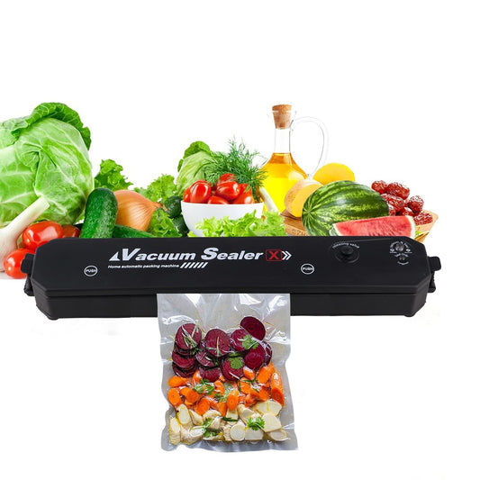 Vacuum sealer machine

Food vacuum sealer

Fresh food saver

Automatic food sealing machine

Vacuum packer for kitchen

Sous-vide vacuum sealer

Dry and moist food sealer

Kitchen food preservation

Vacuum sealing system

Airtight food storage solution