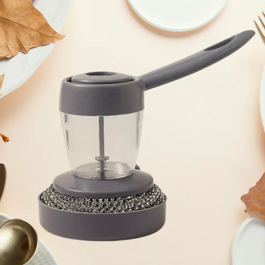 Handheld Soap Dispenser with Scrub
Soap Dispensing Scrubber
Dish Scrubber with Soap Dispenser
Soap Dispenser Cleaning Brush
Scrub Brush with Soap Dispenser
Kitchen Cleaning Brush
Soap Scrubber for Dishes
All-in-One Soap Dispenser Brush
Refillable Soap Scrubber
Ergonomic Soap Dispenser Brush
