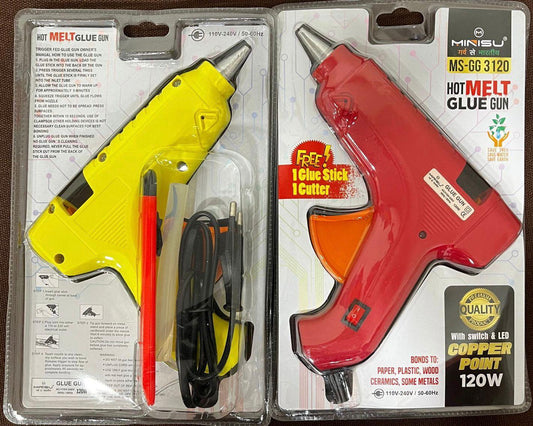 MINSU Glue Gun, Hot Glue Gun, DIY Glue Gun, Crafting Glue Gun, High-Temperature Glue Gun, Adhesive Gun, Glue Gun for Crafts, Glue Gun for Repairs, DIY Tool, Glue Gun with Precise Nozzle




