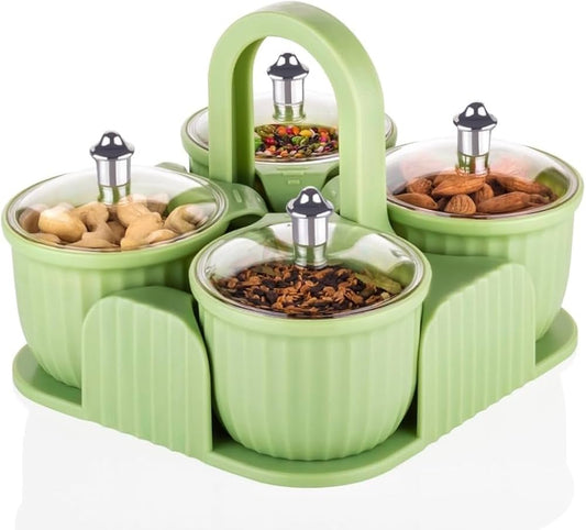 Marvella multipurpose dry fruit box
Dry fruit storage jar set
4-piece dry fruit container
Multipurpose dry fruit box with jars
Dry fruit box for kitchen storage
Stylish dry fruit jar set
Airtight dry fruit storage box
Durable dry fruit box set
Plastic dry fruit jar organizer
Premium dry fruit jar set for gifting