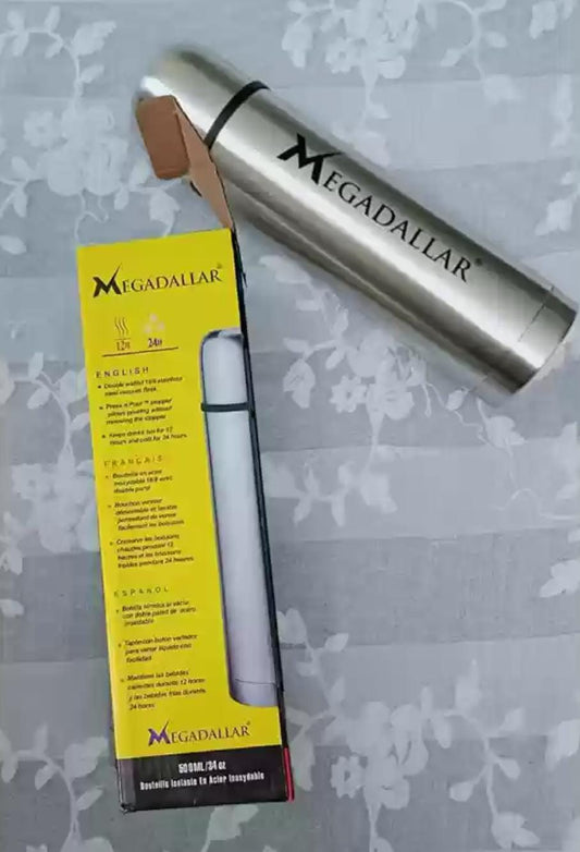 Stainless Steel Water Bottle 500 ml

Megadallar Hot and Cold Flask

Insulated Water Bottle 500 ml

Stainless Steel Flask for Hot and Cold Drinks

500 ml Travel Water Bottle

Leak-Proof Stainless Steel Bottle

Double-Wall Insulated Flask

Silver Stainless Steel Water Bottle

Hot and Cold Beverage Flask

Eco-Friendly Stainless Steel Water Bottle

