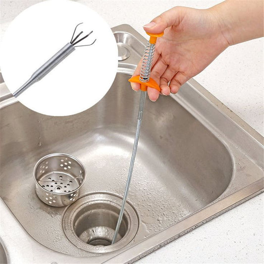 Metal Drain Cleaner 60cm
60cm Flexible Drain Cleaner Tool
Clog Remover Metal Drain Cleaner
Drain Cleaning Tool for Sinks and Pipes
Metal Wire Drain Cleaner 60cm
