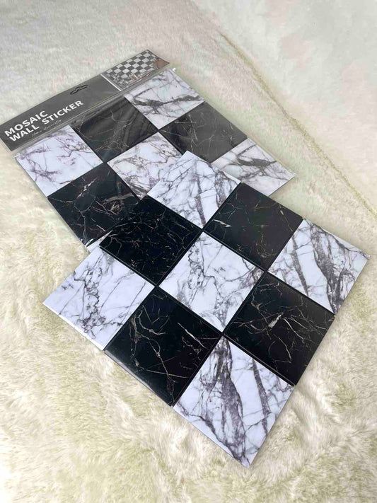 Mosaic Wall Sheet, Self Adhesive Wall Tiles, 3D Wall Sheet, Self Stick Mosaic, Backsplash Wall Sheet, Removable Wall Stickers, Decorative Wall Panels, Modern Wall Decor, Adhesive Wall Tiles, Water-Resistant Wall Sheets