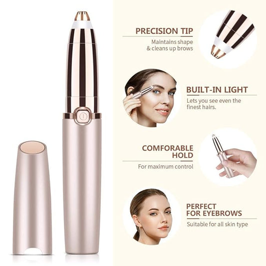 Painless eyebrow hair remover
Upper lip hair remover for women
Hair trimmer with LED light
Eyebrow and facial hair remover
Portable eyebrow shaper for women
Painless hair removal tool
LED precision trimmer for women
Hypoallergenic hair remover
Compact facial trimmer
Women’s painless grooming tool

