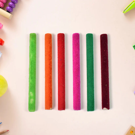 Small velvet pencil

Mini pencil for kids

Velvet-wrapped pencil

Soft touch pencil

Pencil for return gift

School stationery for kids

Colorful kids pencil

Fancy pencil for children

Compact pencil for pouch

Cute pencil for gifting