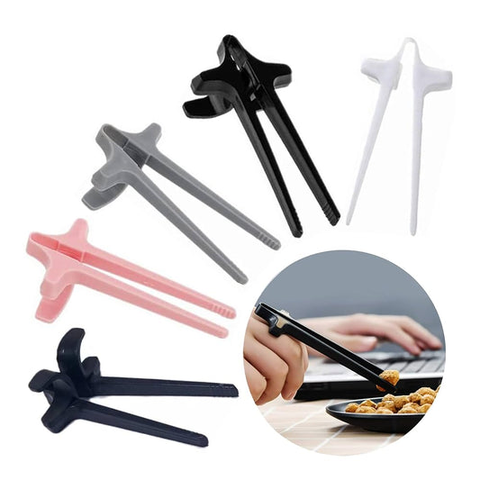 Finger chopsticks

Gaming chopsticks

No-mess snacking tools

Reusable silicone finger grips

Snack tools for gamers

Gaming accessories

Clean hand snack tool

SnackMate finger chopsticks

Lazy chopsticks

Portable snack tongs