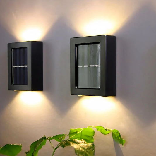 Solar wall lights

Fence solar lights outdoor

Garden LED solar lamps

Solar powered porch light

Waterproof solar landscape lights

Solar up and down wall light

Outdoor LED solar wall lamp

Decorative solar fence light

Balcony solar lighting

Energy-saving solar garden lights

