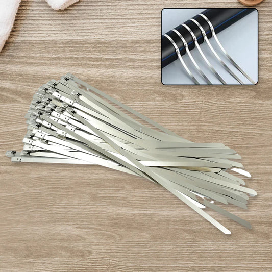 Stainless steel cable ties

Metal zip ties for solar panels

Heavy-duty cable ties

Rustproof wire ties

4.6x100mm steel ties

Self-locking metal zip ties

Outdoor cable management ties

Solar panel installation cable ties

Heat-resistant wire ties

Cable zip ties for industrial use

