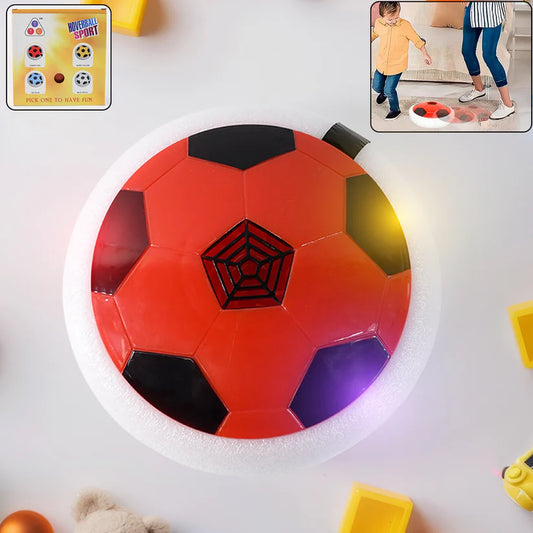 TTG hover soccer ball

Air power football toy

Hover soccer toy for kids

Indoor football game

Foam bumper soccer ball

Gliding air soccer toy

LED light hover ball

Safe indoor sports toy

Hover ball with lights

Soccer toy for boys and girls