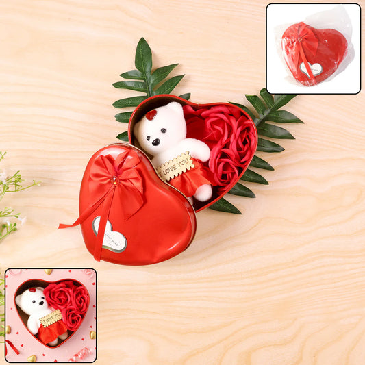 Happyclick Decorative Gift For Occasions Llike Valentine day (heart shape gift Box) - HappyClick