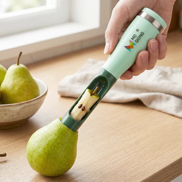 HappyClick Multipurpose Apple Cutter – Effortless Slicing & Coring Tool for Kitchen