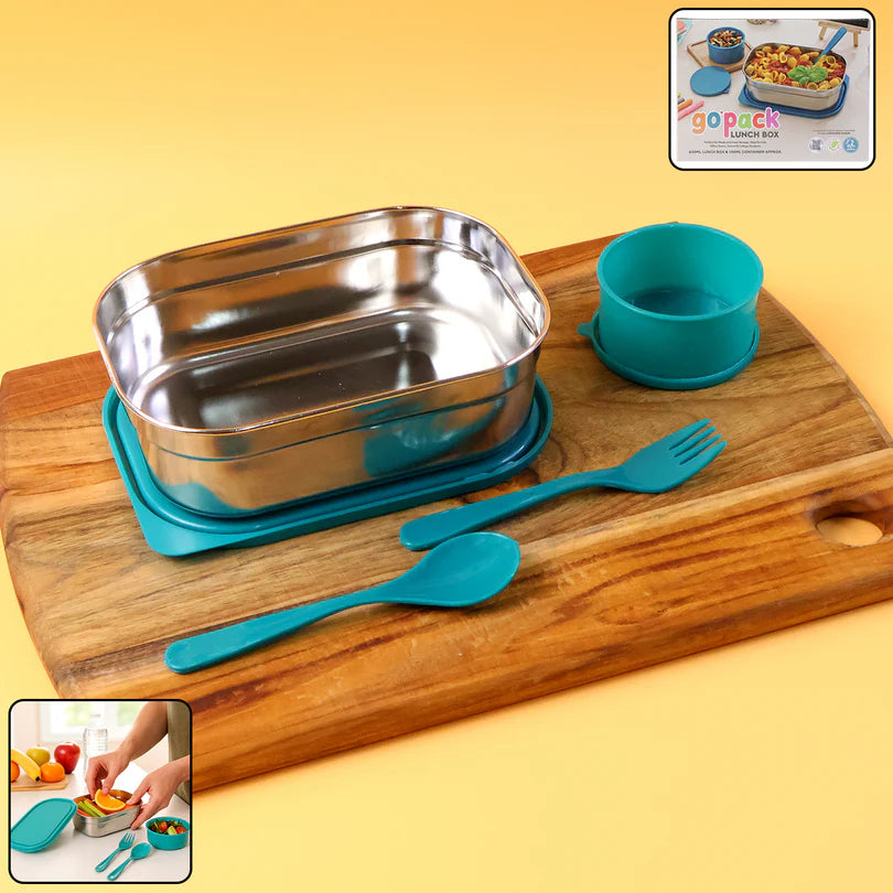 Happyclick Premium Stainless Steel Lunch Box Set - HappyClick