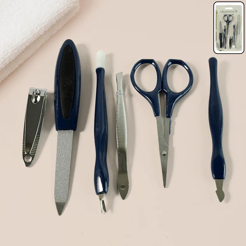 Happy click 6 in1 Manicure & Pedicure Grooming Kit - HappyClick