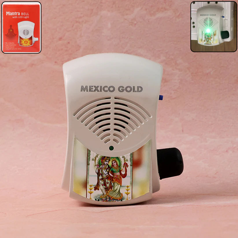 Happyclick Electric Mantra Bell with LED Light (1 Pc) - HappyClick