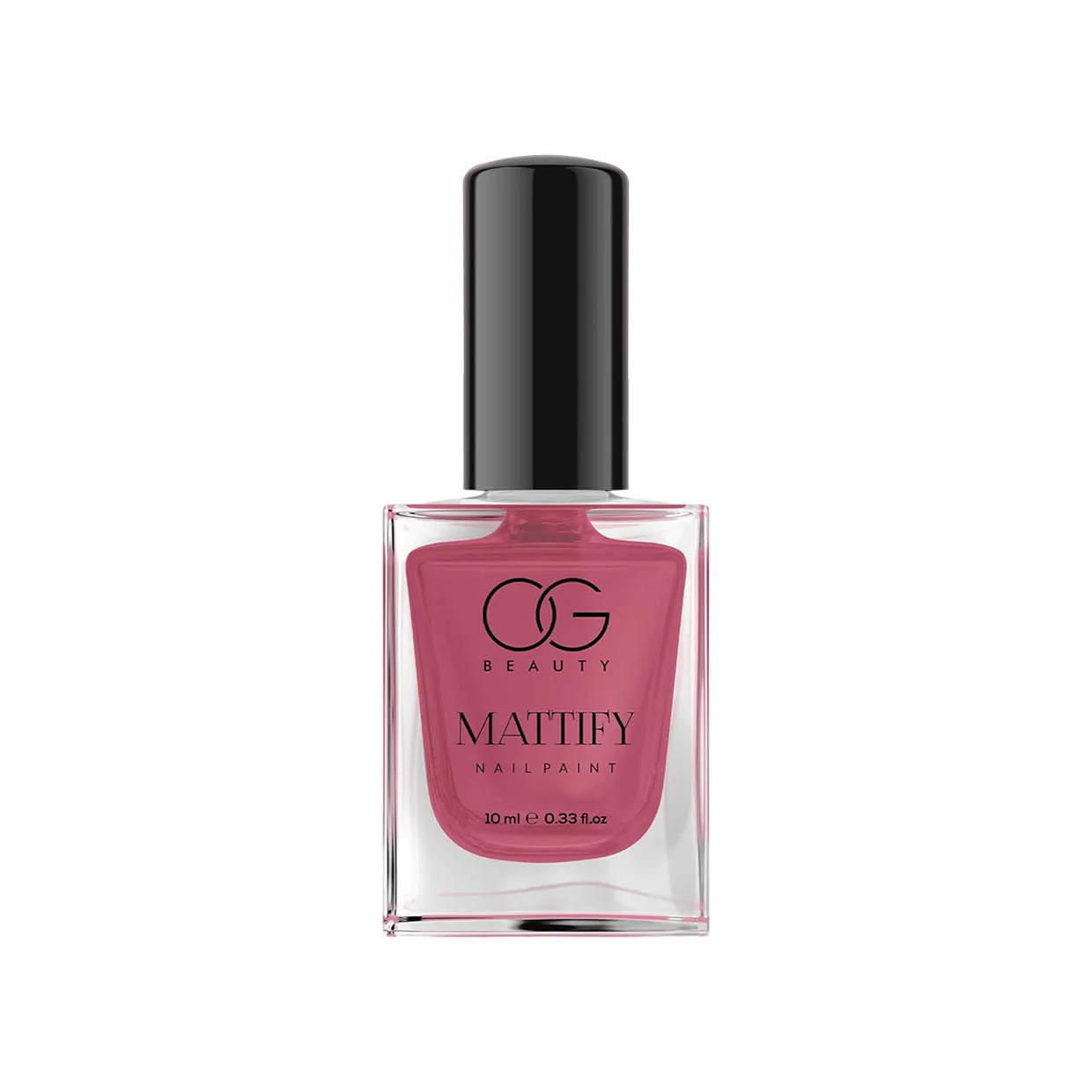 Happyclick OG Beauty Perfect Pink Mattify Nail Paint (10 ML / 1 Pc) - HappyClick