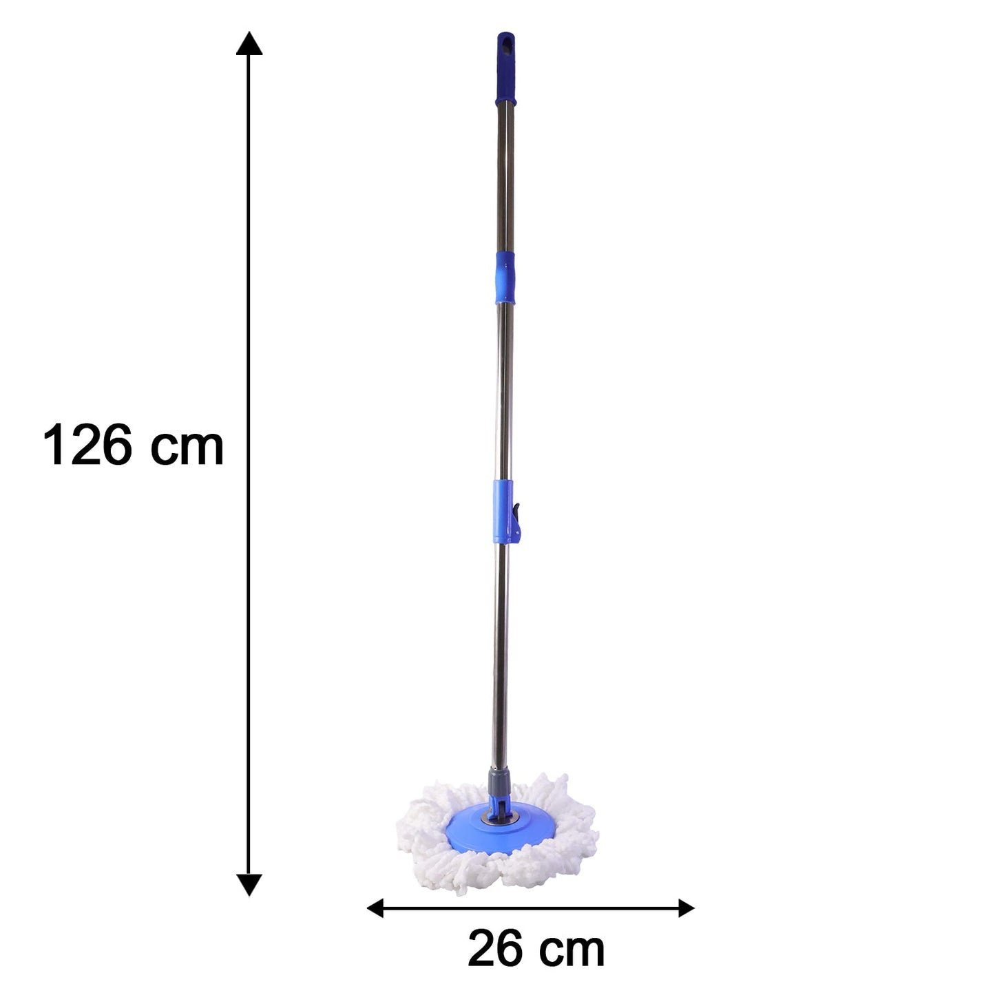 durable spin mop set suitable for wet and dry cleaning