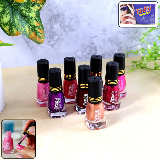 Happyclick Blush Dark Mini Nail Polish (Mix Color / 6 ML / 1 Pc) - HappyClick