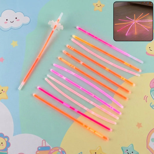 Happyclick Dark Glow Chakdol Toy Set (1 Set / 13 Glow Sticks) - HappyClick