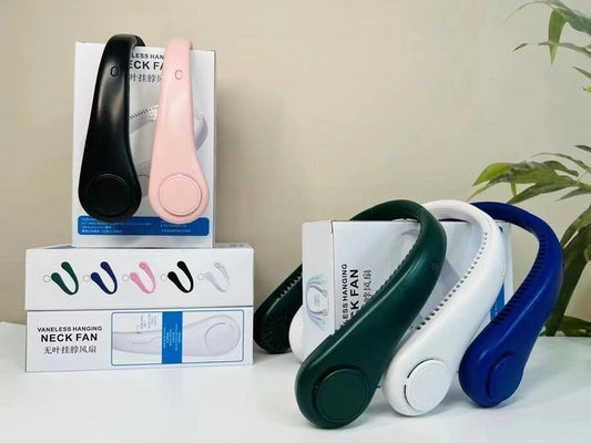 Happyclick Adjustable Bladeless Neck Fan