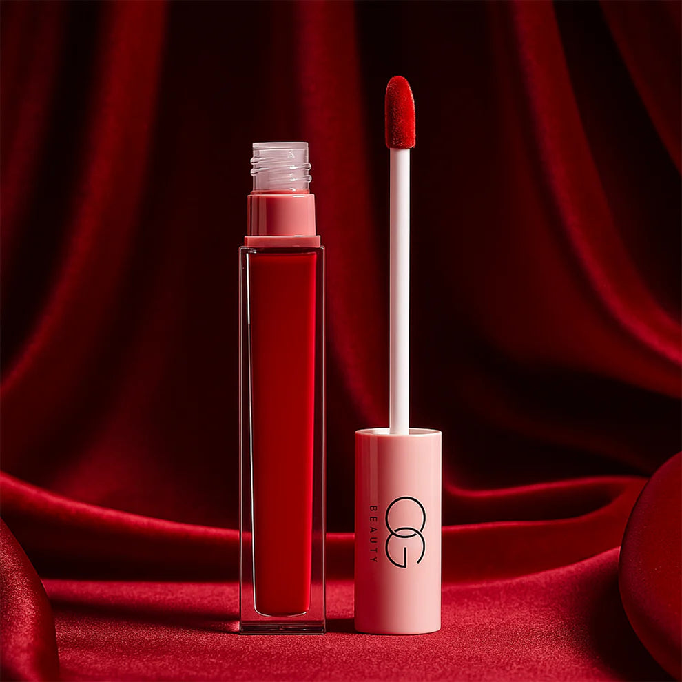 Happyclick OG Beauty Red Rush Moisture Lock Liquid Lipstick - HappyClick