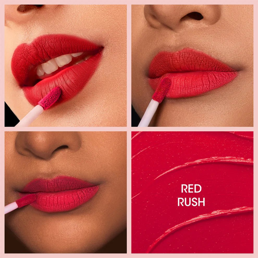 Happyclick OG Beauty Red Rush Moisture Lock Liquid Lipstick - HappyClick