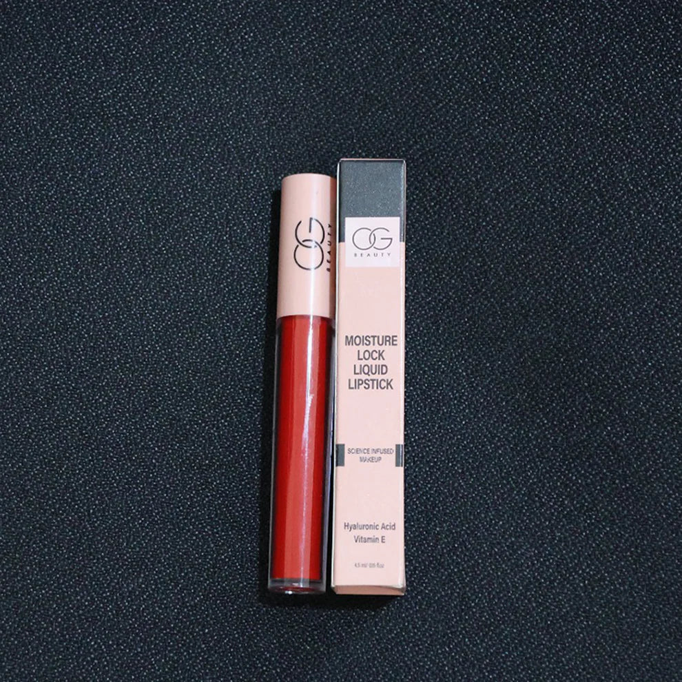 Happyclick OG Beauty Red Rush Moisture Lock Liquid Lipstick - HappyClick