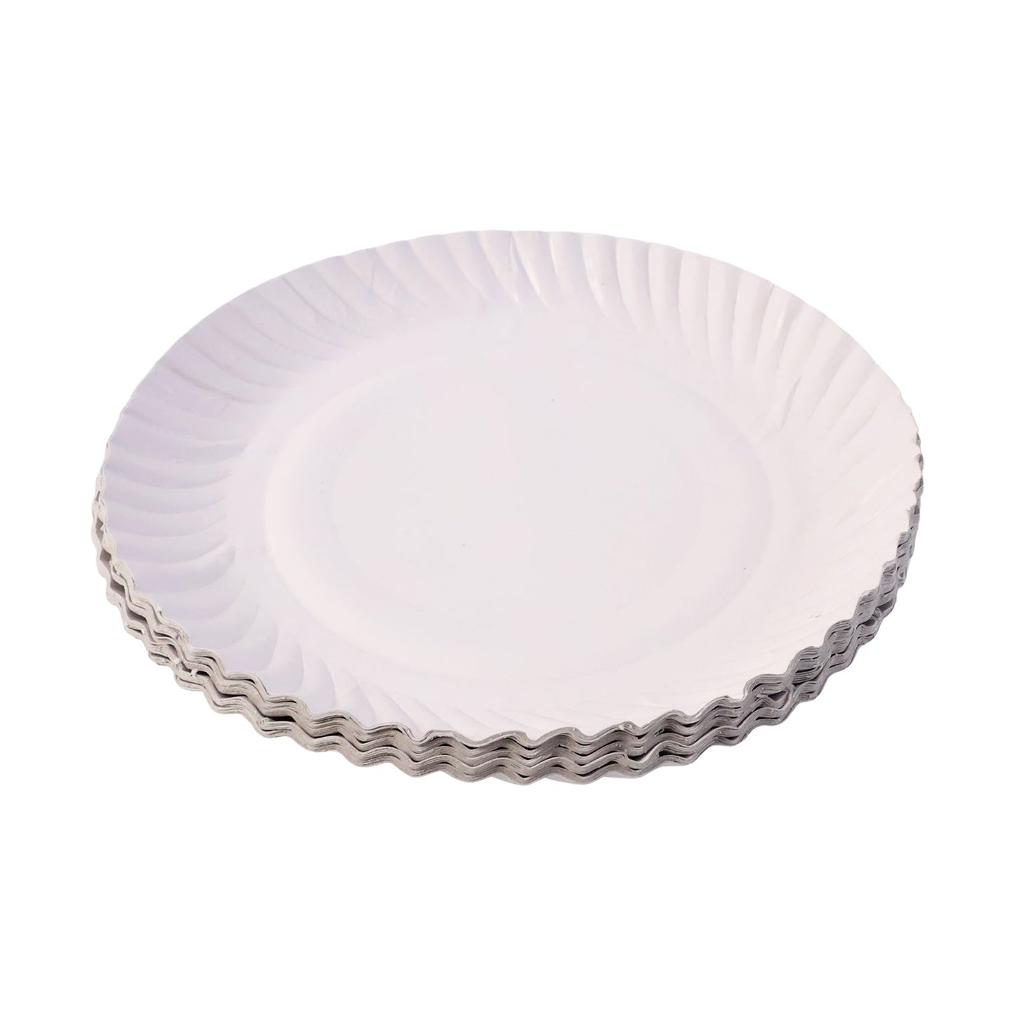 Disposable leak-resistant paper plates ideal for catering