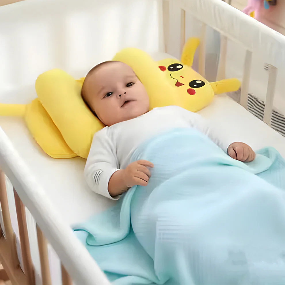 Happyclick Baby Sliding Pillow with Soft Support Design (1 Pc / Mix Color) - HappyClick