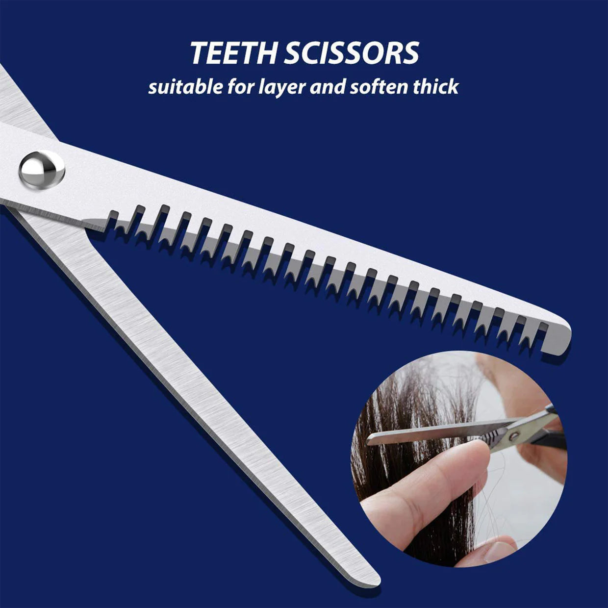 Happyclick Professional Hair Thinning / Cutting Scissors - (1 Pc) - HappyClick