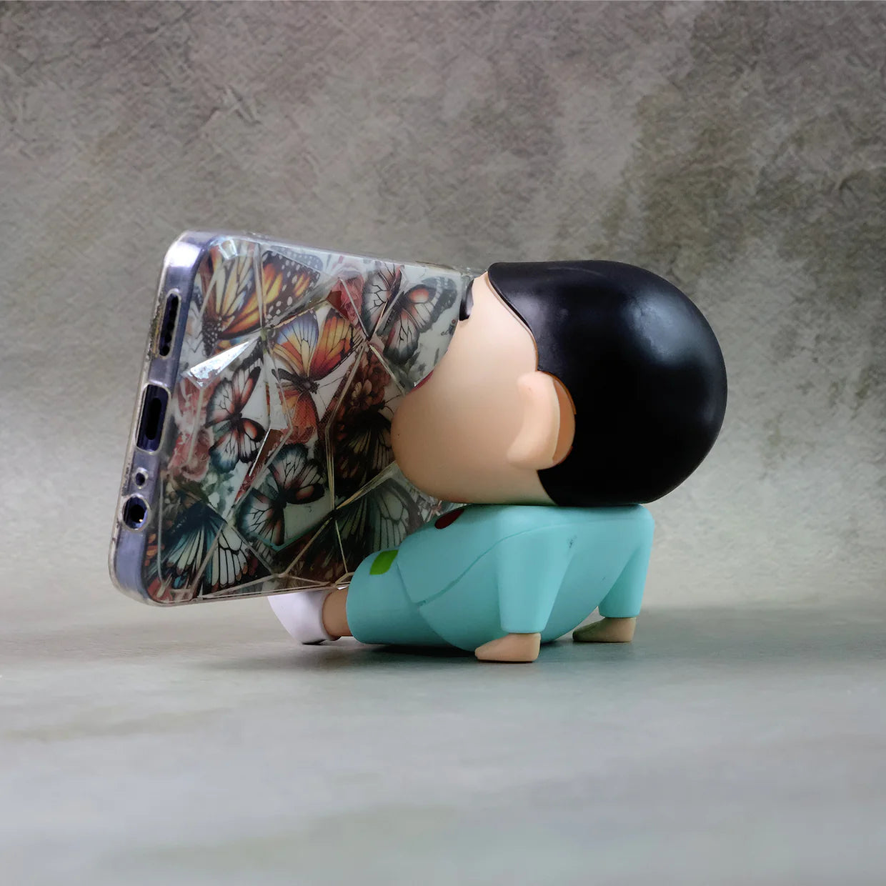 Happyclick Cute Cartoon Figurine Mobile Phone Stand - (1 Pc) - HappyClick