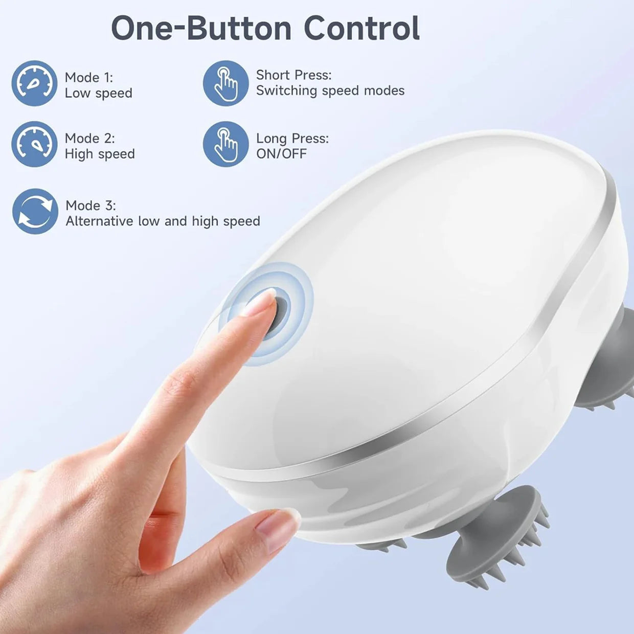 Happyclick Smart Electric Scalp Massager (1 Pc)