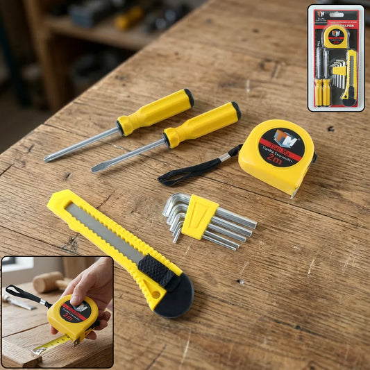 Happyclick Compact TianMu Combination Tool Set (9 Pc Set)