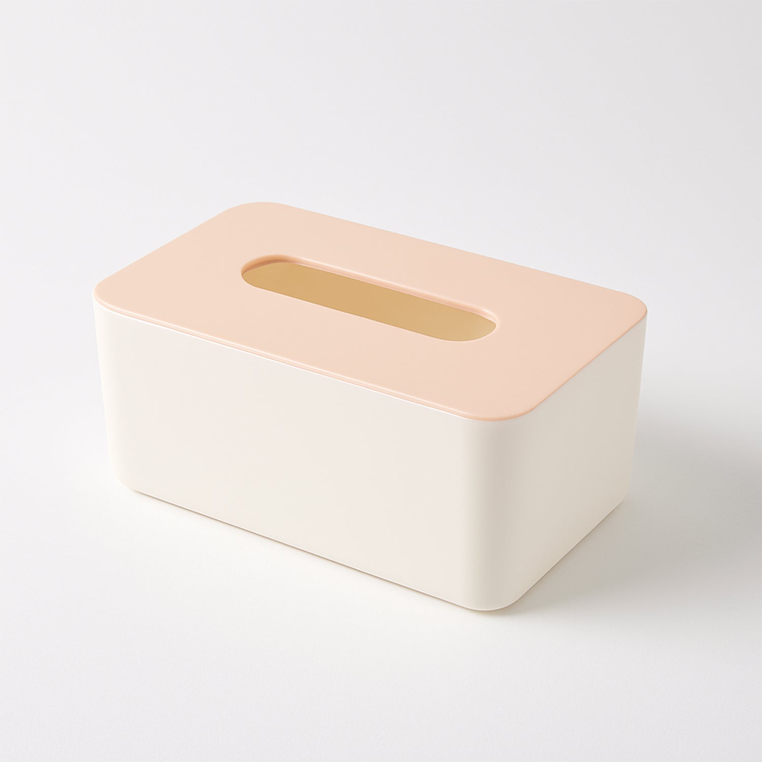 Tissue Holder on a bathroom counter blending with modern interior