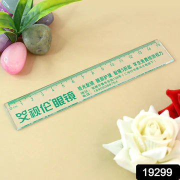 Happyclick Premium Transparent Plastic Scale 15cm (1 Pc) - HappyClick